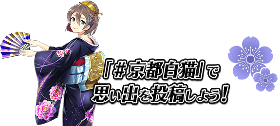 「＃京都白猫」で思い出を投稿しよう!