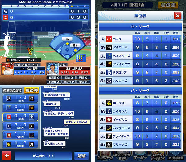 プロ野球バーサス