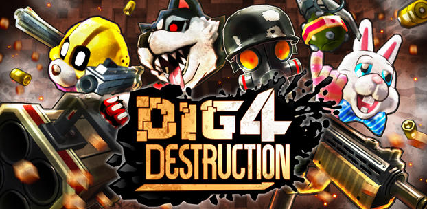 VR向け新作シューティングバトルゲーム『Dig 4 Destruction』をHTC Viveに向けて本日8月15日より配信開始!