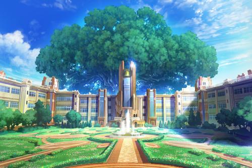 【バトルガールハイスクール】BACKGROUND DESIGN