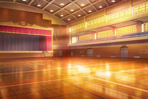 【バトルガールハイスクール】BACKGROUND DESIGN