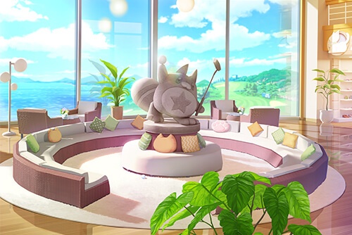 【白猫GOLF】BACKGROUND DESIGN