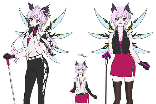 【白猫GOLF】CHARACTER DESIGN