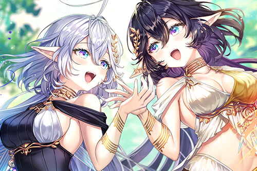【白猫プロジェクト NEW WORLD'S】CHARACTER ILLUSTRATION