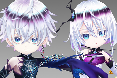【白猫プロジェクト NEW WORLD'S】3D CHARACTER