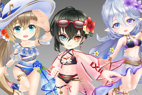 【白猫プロジェクト NEW WORLD'S】3D CHARACTER
