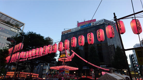 全恵比寿納涼盆踊り大会へ協賛