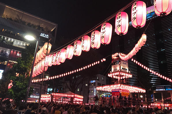 全恵比寿納涼盆踊り大会へ協賛